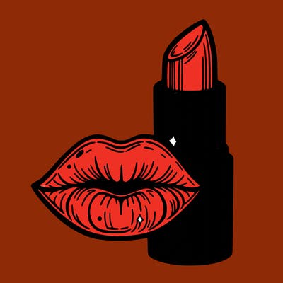 lips and lipstick
