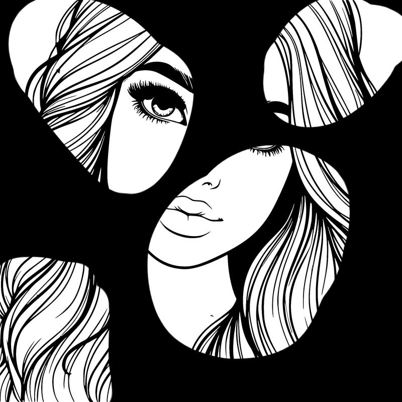 beautiful realistic girl