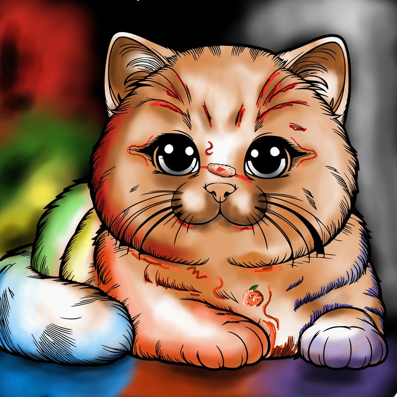 realistic cat