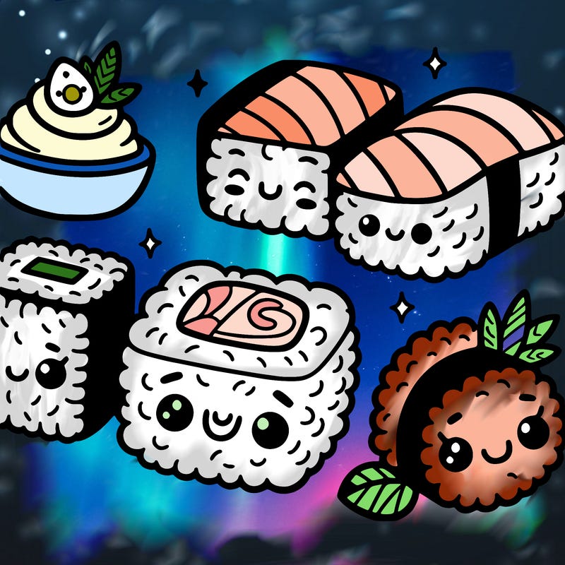 cute sushi