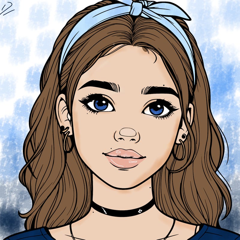 realistic teenage girl