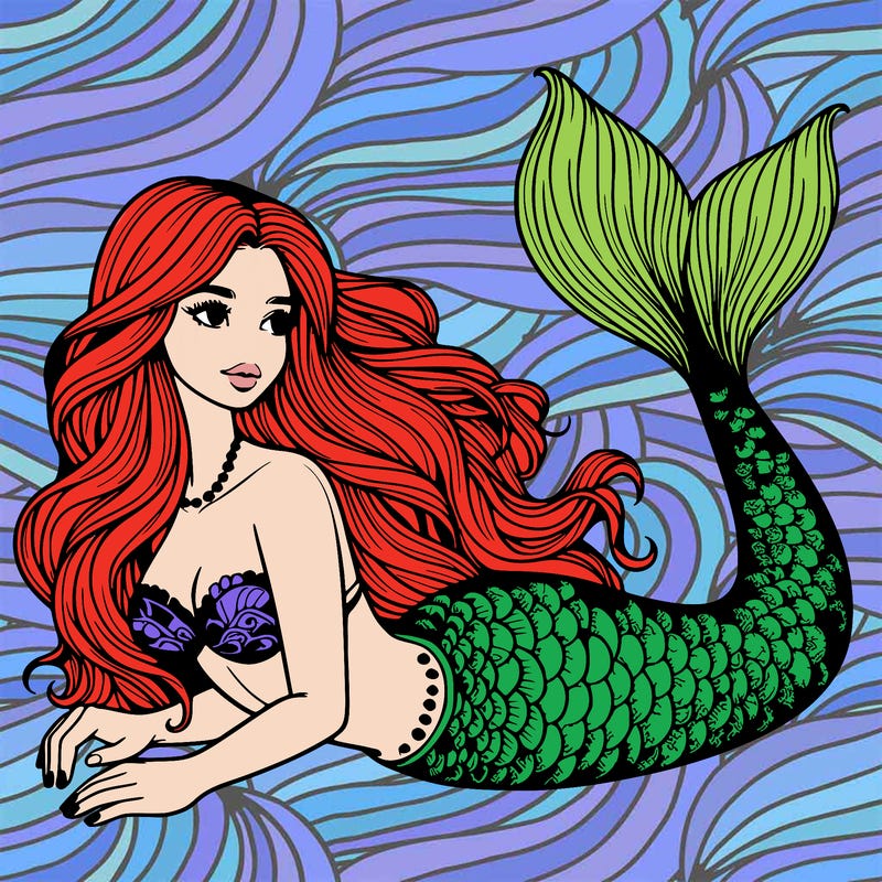 realistic mermaid