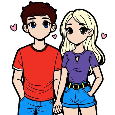 boyfriend and girlfriend