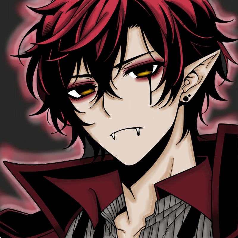 hot vampire anime guy