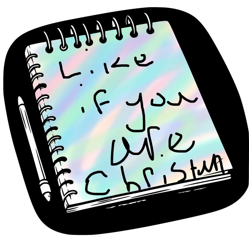 a blank sketch pad