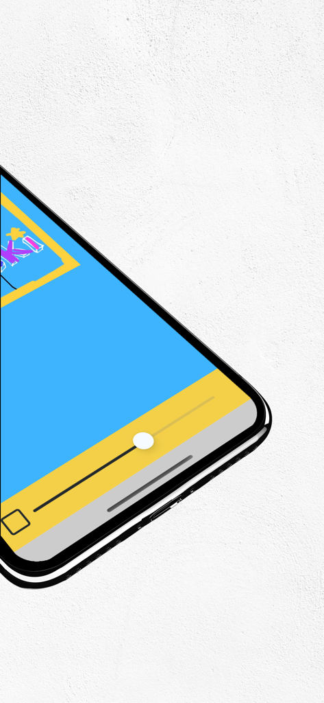 Smartphone zeigt die Benutzeroberfläche der griechischen Paidaki 975 Kinderradio-App.