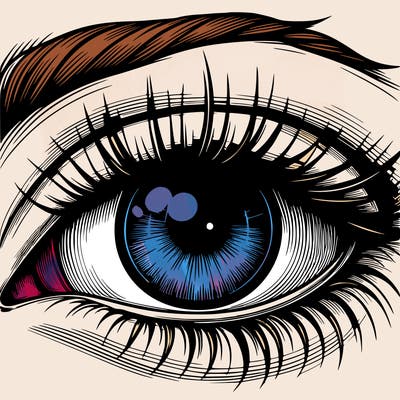 realistic eye