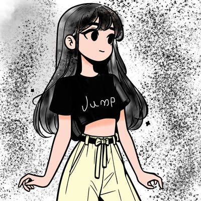 girl in a cute crop top
