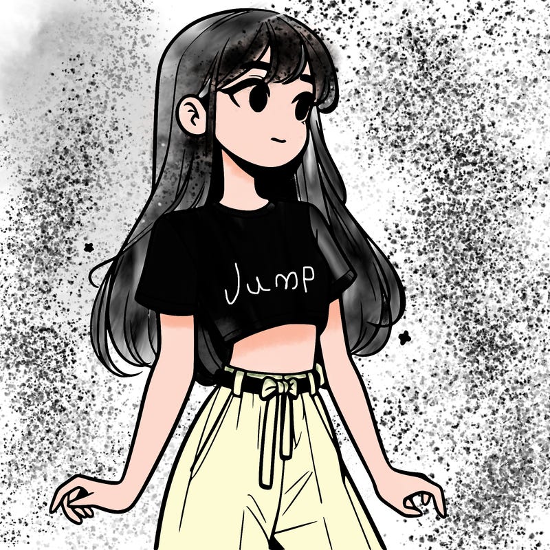 girl in a cute crop top