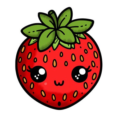 cute strawberry