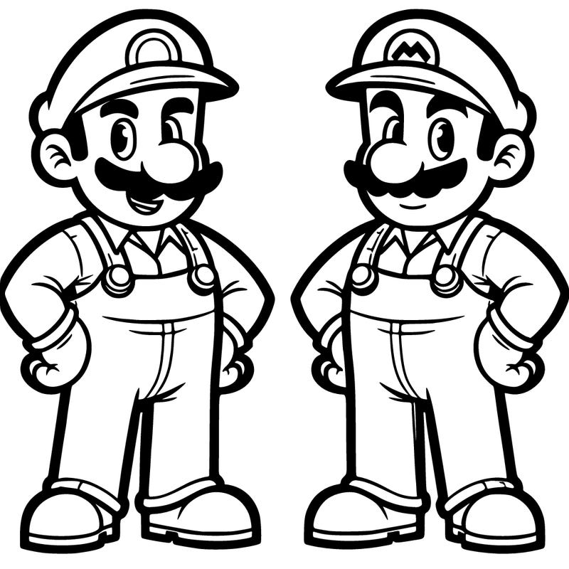 mario and luigi