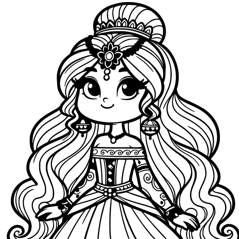 realistic disney princess jasmine