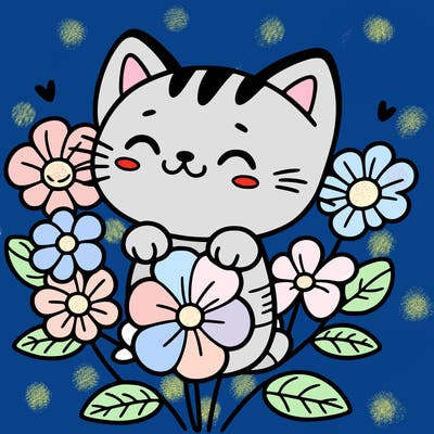 cat flowers