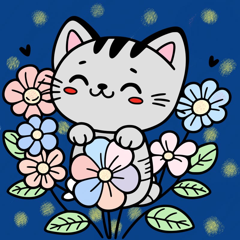 cat flowers