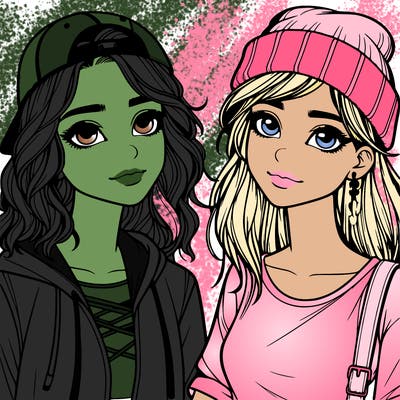 realistic teenager girls