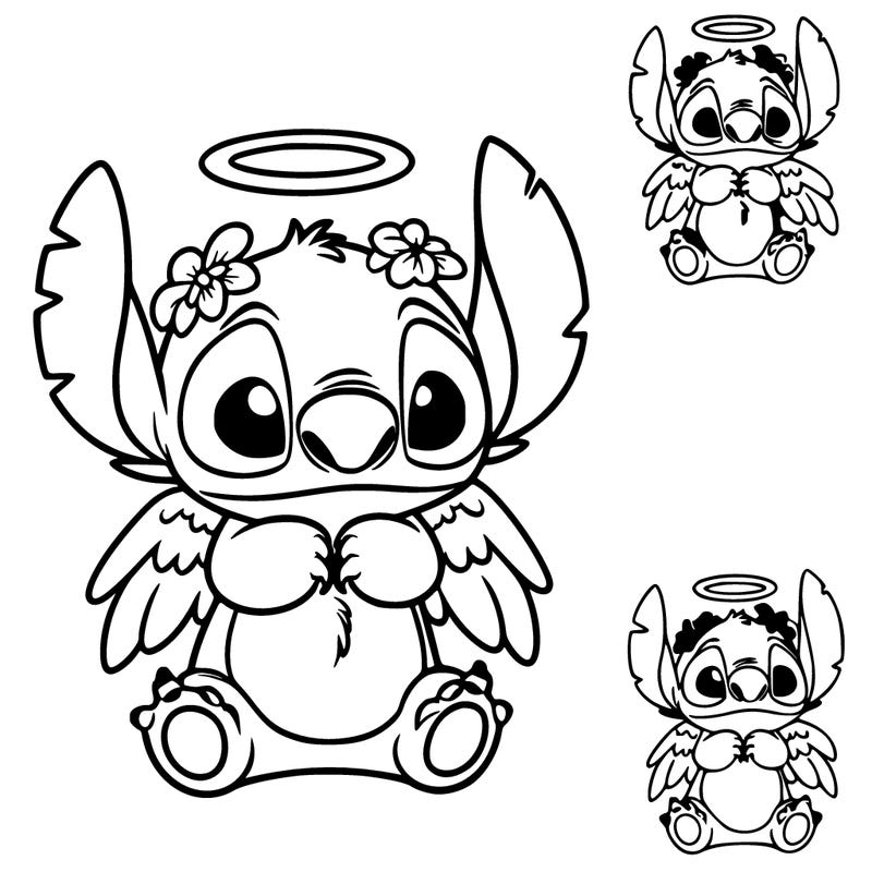 stitch and angel