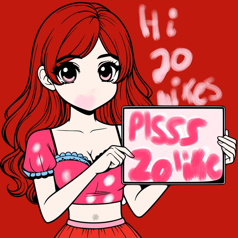 realistic pretty girl holding blank sign