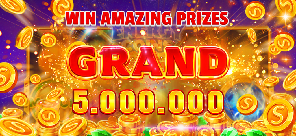 Un gran premio de cinco millones de monedas en el juego de casino móvil Slot.com