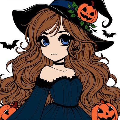 realistic girl halloween