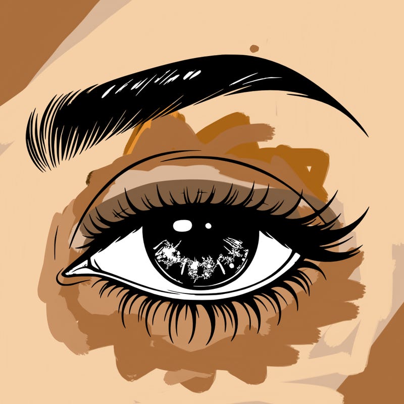 eye closed realistic