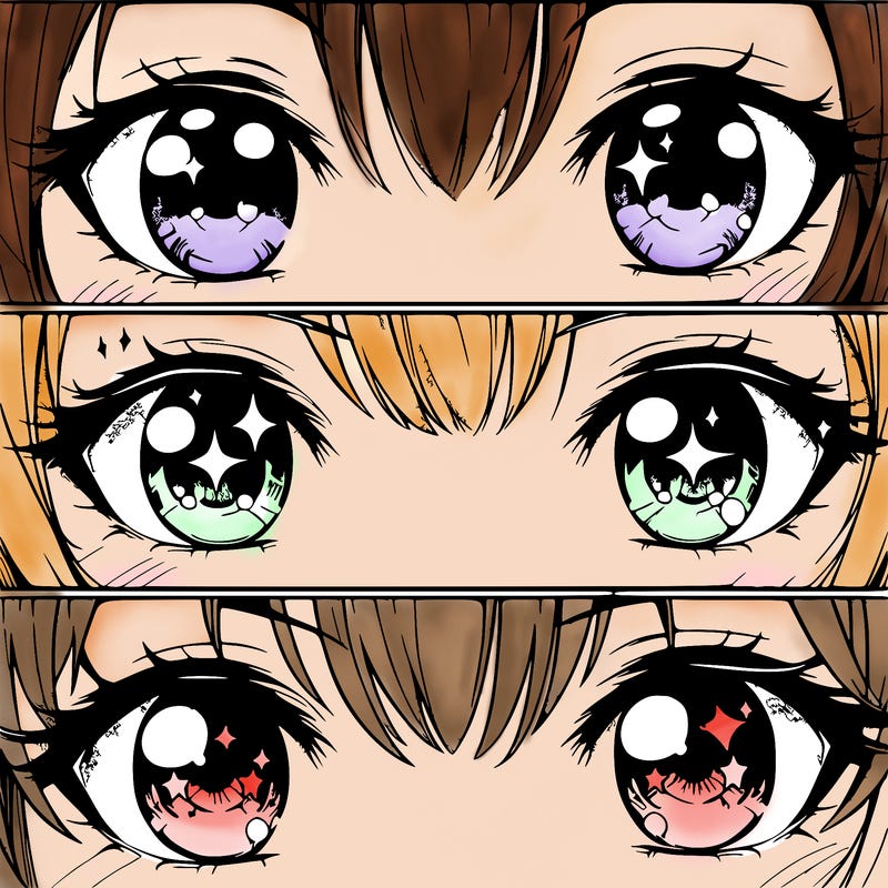anime eyes