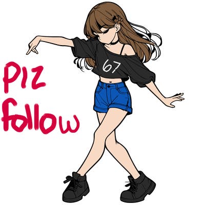 realistic girl danceing