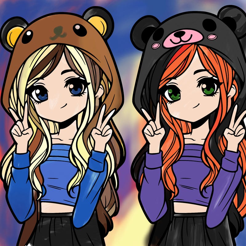 teen girl in animal costume