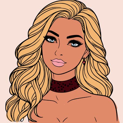 gorgeous young woman