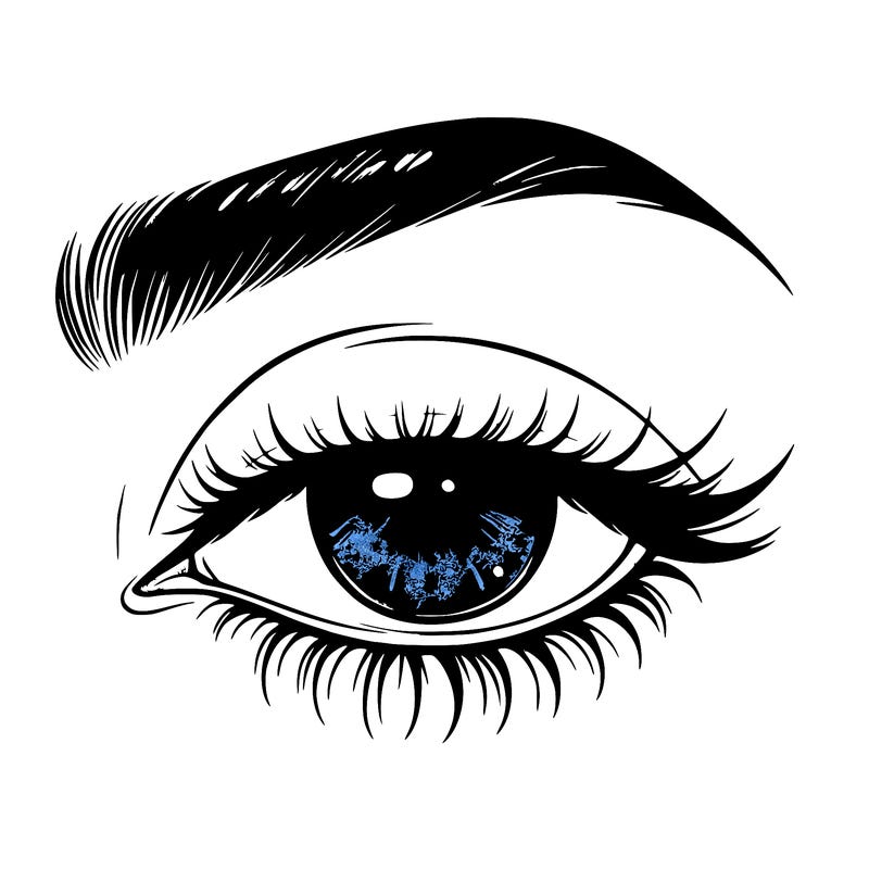 eye closed realistic