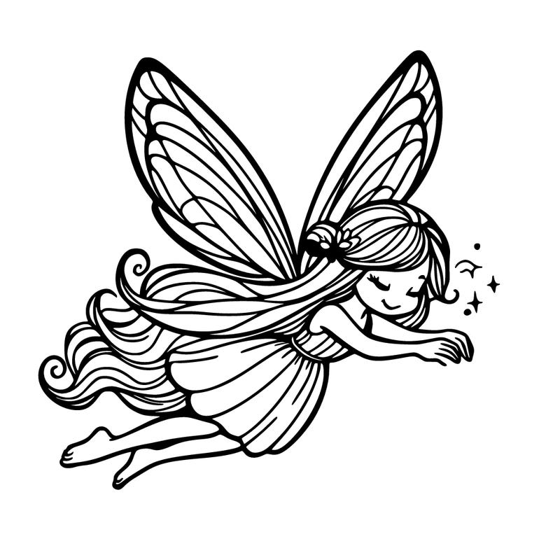 a flying fairy