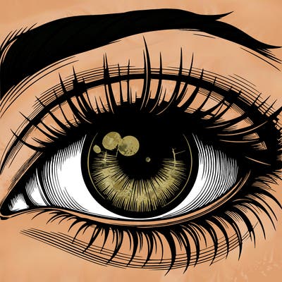 realistic eye