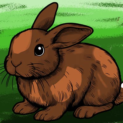 realistic bunny