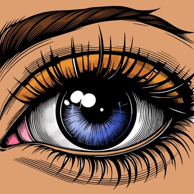 realistic eye