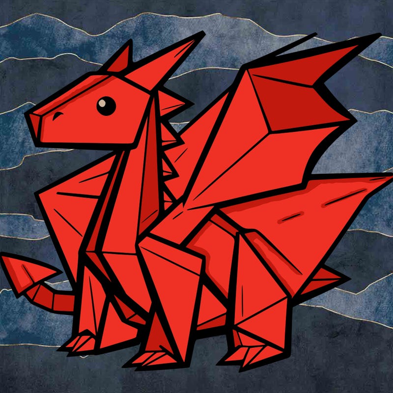 origami dragon