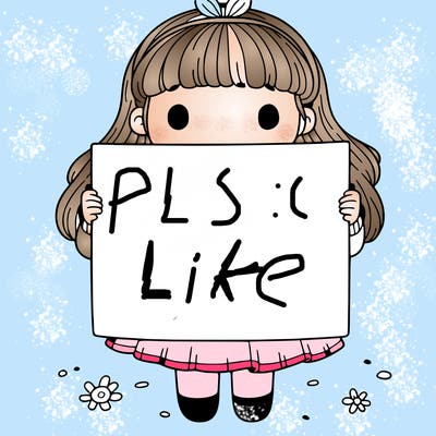 a girl holding a blank pices paper