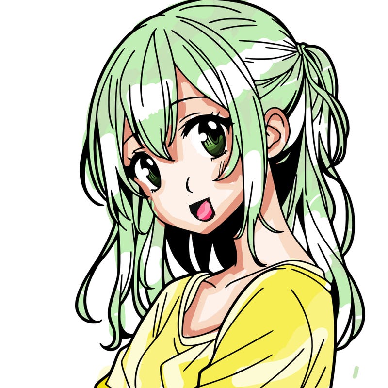 one anime teenage girl