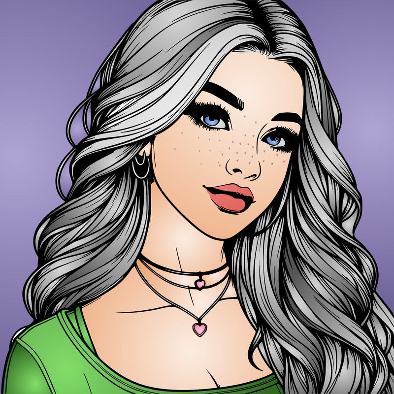 detailed realistic girl