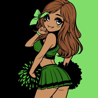 realistic cheerleader