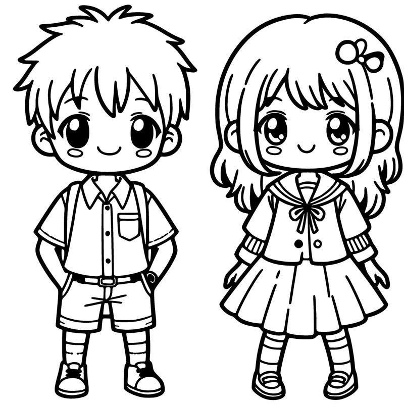 boy and girl
