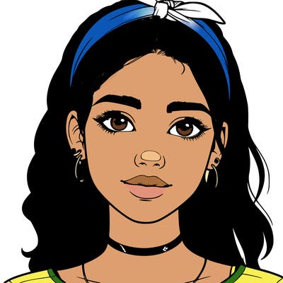 realistic teenage girl