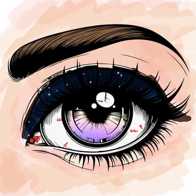 realistic eye