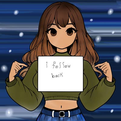 girl holding a blank sign in a long sleeve crop top