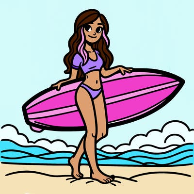 surfer girl