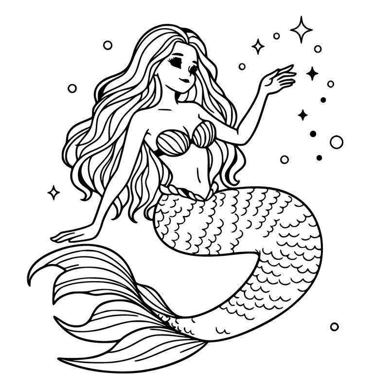 mermaid realistic