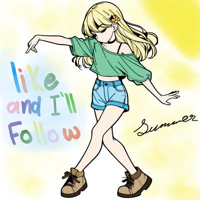 realistic girl danceing