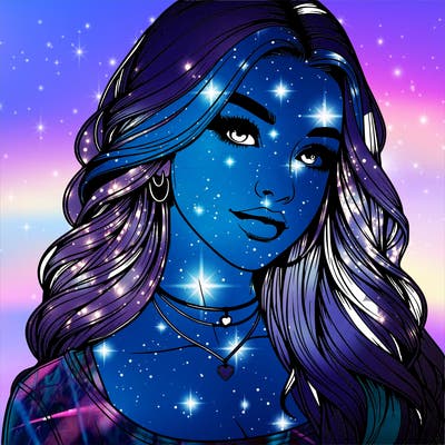 detailed realistic girl