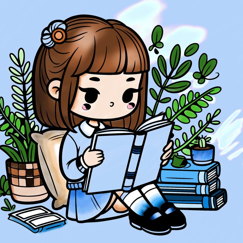 girl reading