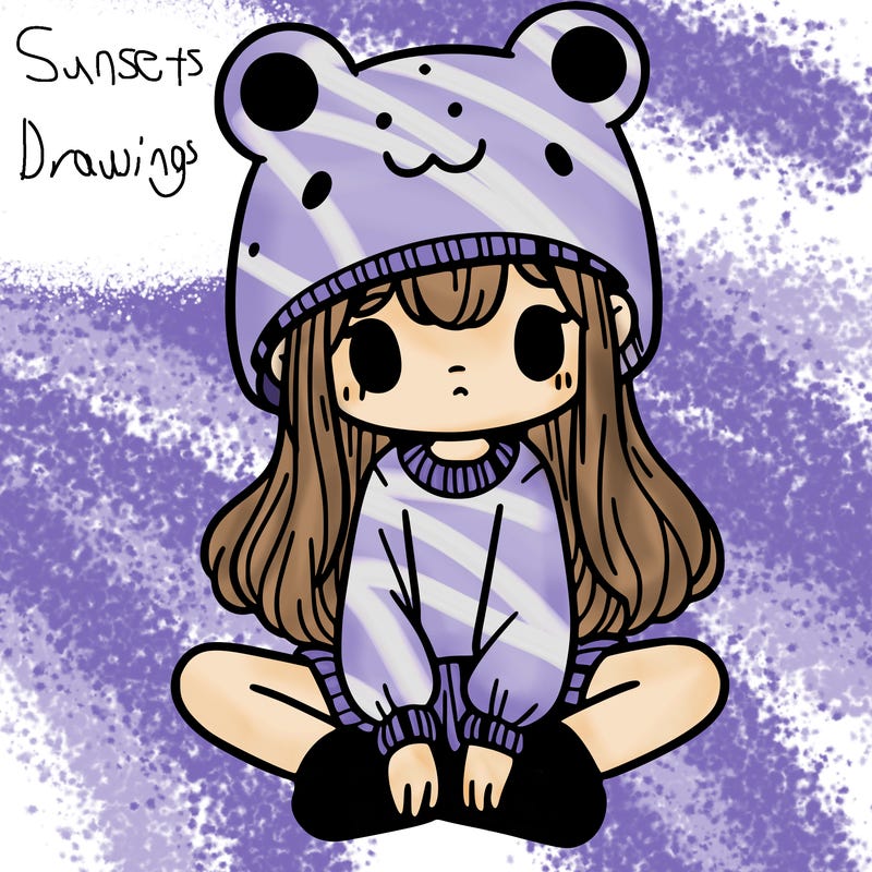 a girl wearing a frog hat and some frog socks