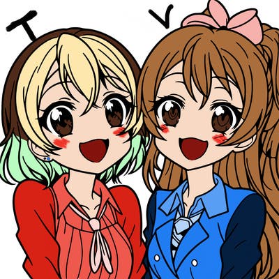 two anime girls