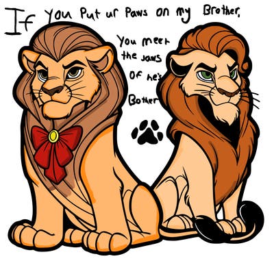 mufasa and scar